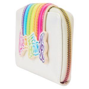 Rainbow Logo Zip Around Wallet