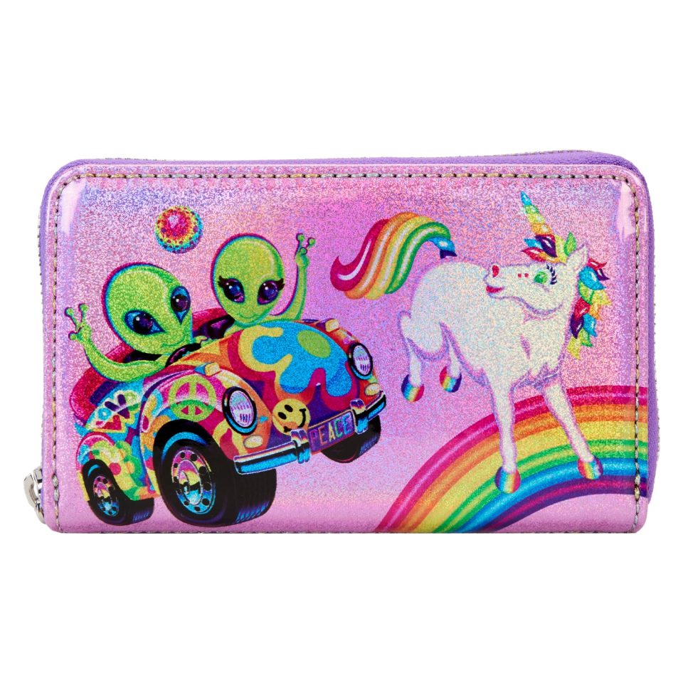 Holographic Glitter Color Block Wallet
