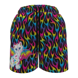 Lisa Freak Black Angel Kitty Devil Women’s Shorts