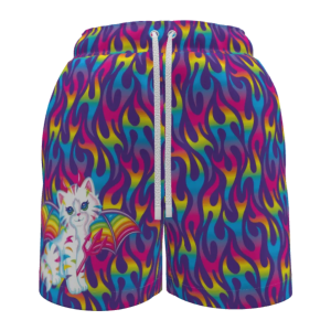 Lisa Freak Purple Angel Kitty Devil Women’s Shorts