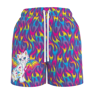 Lisa Freak Purple Angel Kitty Devil Women’s Shorts