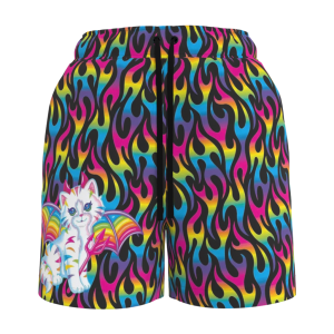 Lisa Freak Black Angel Kitty Devil Women’s Shorts